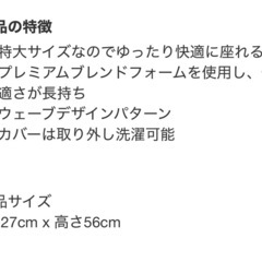 コストコ　クッションラウンジャーの画像