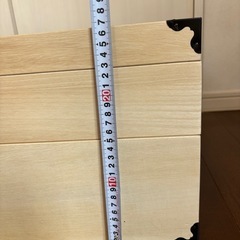 【美品】桐収納箱　２段　衣装ケース　着物収納　日本製の画像