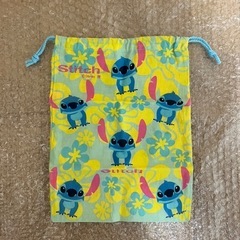 【進行中】スティッチの巾着の画像