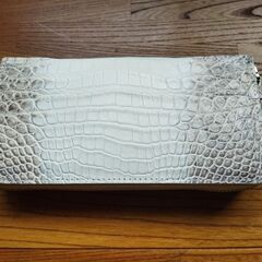 GUODI クロコダイル本革 ヒマラヤ染め長財布 SZ-6949HYの画像