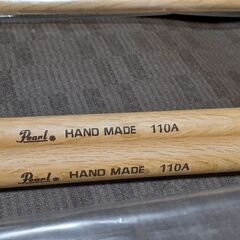 Pearl ドラムスティック　HANDMADE 110Aの画像