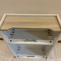 【お譲りします】収納台(隙間スペースに)
の画像
