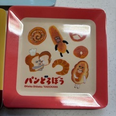 【非売品】未使用　パンどろぼう プレートセット 3枚の画像