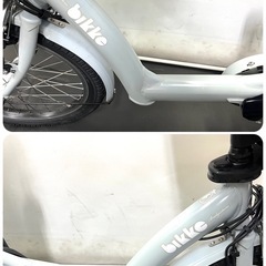 1年保証 送料無料　ブリヂストン　ビッケポーラー　水色　電動アシスト自転車　g920の画像