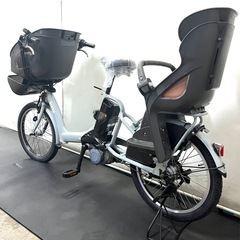 1年保証 送料無料　ブリヂストン　ビッケポーラー　水色　電動アシスト自転車　g920の画像