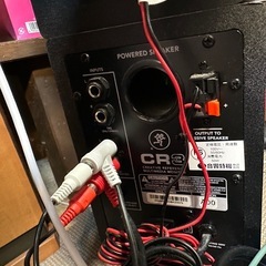 オーディオインターフェイス　MACKIE  パワードモニタースピーカー　の画像