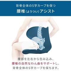 9月中！姿勢改善 骨盤サポートチェア の画像