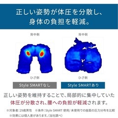 9月中！姿勢改善 骨盤サポートチェア の画像