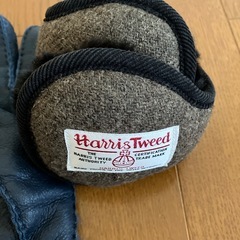 Harris Tweed 耳あて　手袋メンズ　まとめ売りの画像