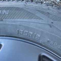 中古スタッドレスタイヤ　
4本　ダンロップ　165R 13 8PRの画像