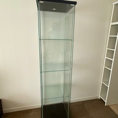 【IKEA】 ガラス コレクションケース の画像