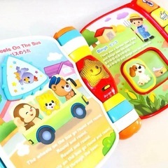 ミュージカルリズムブック★知育玩具 英語 歌の本　いつでもお渡し可能です⭕️　　の画像