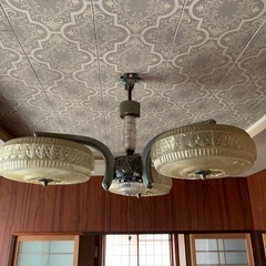 昭和レトロ照明の画像