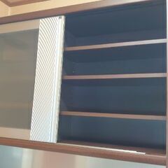 ✨引き出しが半自動でゆっくり閉まる✨高級だ❗❗『美品 大型 食器棚』◑サイズ 120✕49✕205の画像