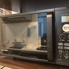 ほぼ新品同様　
シャープ 電子レンジ オーブンレンジ　ブラック RE-M16A-Bの画像