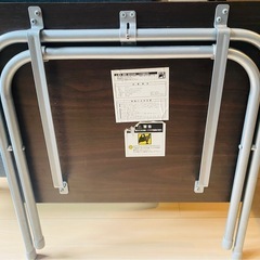 ニトリ折りたたみ座卓デスクの画像
