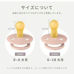 【新品未使用】BIBS（ビブス）おしゃぶりの画像