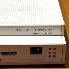 アイオーデータ 2TB PC・TV用 外付けHDD HDCZ-UT2WCの画像