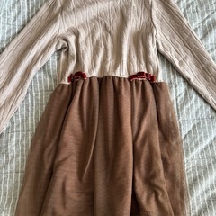 子供服　キッズ　女の子　ワンピース　サイズ130cmの画像