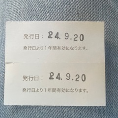 龍神の湯チケット（9月19日まで）の画像