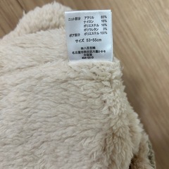 1度のみ着用の美品Champion グレー ポンポン付きニット帽の画像