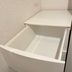 【9月中/引き取り限定】スリムラック 横幅34cm 衣類収納等 の画像