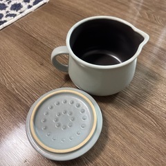 フェリシモ　釉薬ポット小鍋の画像