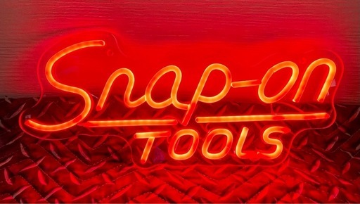新品 スナップオン LEDネオンサイン ネオン管風 Snap-on 工具