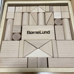 ほぼ未使用　美品　ボーネルンド　オリジナル積み木　41ピースの画像