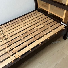 無印良品シングルベッドの画像