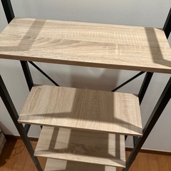 ラック付き一体型デスク　lowyaの画像