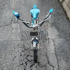 16インチ 子供用自転車 補助輪ありの画像