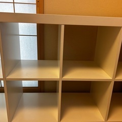 IKEA カラックス4段　ホワイトの画像