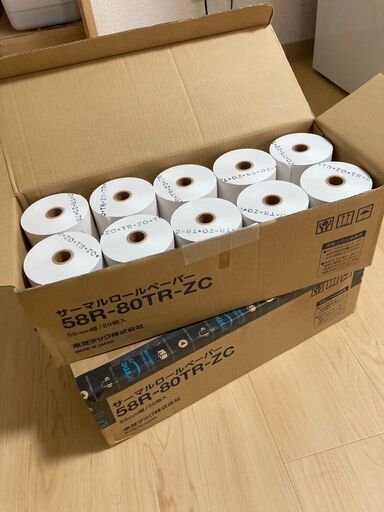 サーマルロールペーパー　58R-80TR-ZC