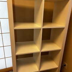 IKEA カラックス4段　ホワイトの画像