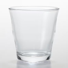 9月末まで！無印良品グラス 2個の画像