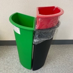 【未使用】IKEA　ゴミ箱　KARDORNA 3個セットの画像