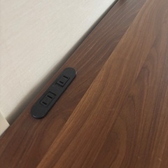 カウンター　コンセント付きの画像