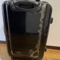 スーツケース　黒　1週間サイズの画像