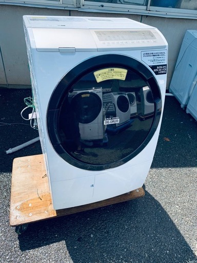 ①✅日立ドラム式電気洗濯乾燥機✅ ✅BD-SV110FL✅