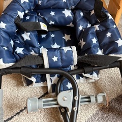 テーブルチェア　ベビーカー　ハイチェアセットの画像