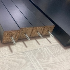 ローテーブル黒　IKEA 正方形の画像