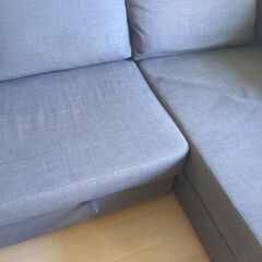 【9/30引き取り可能な方優先】IKEAソファFRIHETENの画像