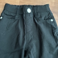 こども服【110】黒のズボン差し上げますの画像