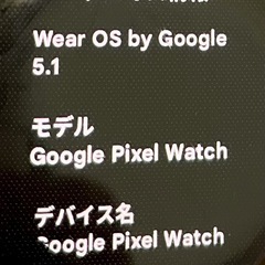Google Pixel Watch 第一世代の画像