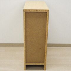 スリムキャビネット【小金井市民限定】（小金井市再生家具）品番：09-03-18 ※新規優先の画像
