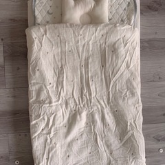 ベビー布団セット【ほぼ未使用】の画像