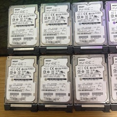 ハードディスク HGST 600GB SAS 2.5インチ HDD12個セット 中古動作品の画像