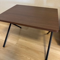 ニトリ　折りたたみテーブルの画像