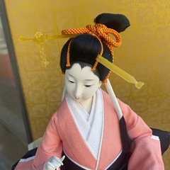 ケース付人形　　サイズ:約43X 33X65cm      無料❣️の画像